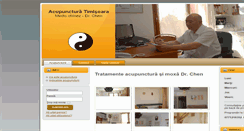 Desktop Screenshot of acupuncturatimisoara.tratament.info